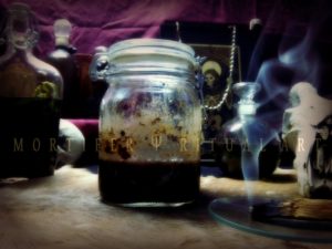 mortifer, mortifer ritual art, incense, incense blend, macerated incense, soaked incense, kyphi, evocation, shaman, shamanism, animism
